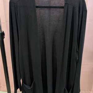 Torrid Black Knit Cardigan